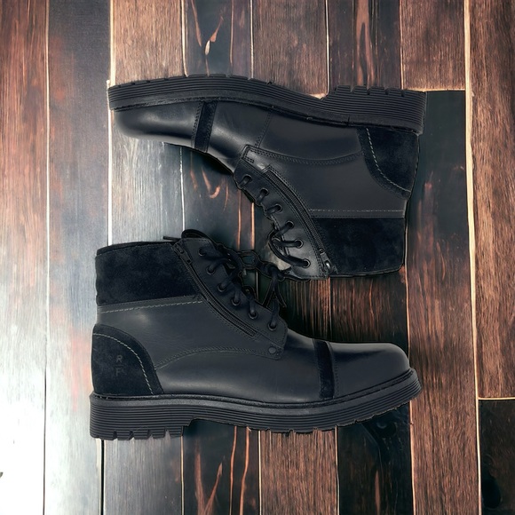 Reserved Footwear Men’s The Dartrey Black Leather & Suede Size 13 New main image 10